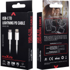 Maxlife USB-C to Lightning Cable 20W Λευκό 2m (OEM0100928)