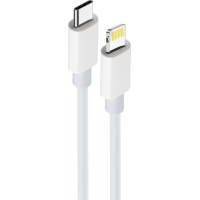 Maxlife USB-C to Lightning Cable 20W Λευκό 2m (OEM0100928)