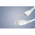 Vipfan Racing X05 USB-A to Lightning Cable Λευκό 2m