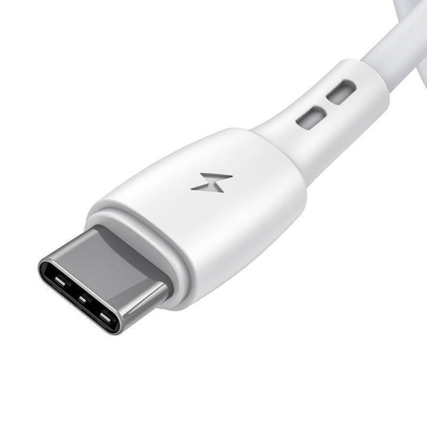 Vipfan Racing X05 USB 2.0 Cable USB-C male - USB-A male Λευκό 2m