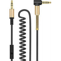 Hoco Καλώδιο TRRS 3.5mm male - 3.5mm male Μαύρο 2m UPA02