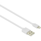 Lamtech Regular USB to Lightning Cable Λευκό 1m (LAM439881)