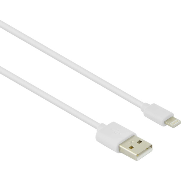 Lamtech Regular USB to Lightning Cable Λευκό 1m (LAM439881)