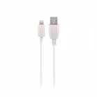 Maxlife Καλώδιο USB σε Lightning 1,0 m 2A (OEM001514) Λευκό