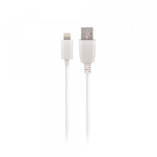 Maxlife Καλώδιο USB σε Lightning 1,0 m 2A λευκό