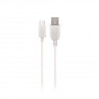 Maxlife καλώδιο USB σε microUSB 1,0 m 3A λευκό