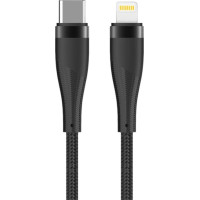 Maxlife USB-C to Lightning Cable 27W Μαύρο 1m (MXUC-08B)