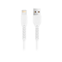 Maxlife Καλώδιο USB σε Lightning 1,0 m 3A (OEM0100857) Λευκό