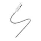 Xiaomi 6A USB-C to USB-C 1m Braided Καλώδιο Λευκό 
