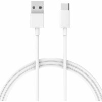 Xiaomi Original Regular USB 2.0 Cable USB-C male - USB-A male Λευκό 1m