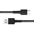 Xiaomi Braided USB 2.0 Cable USB-C male - USB-A male Μαύρο 1m