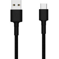 Xiaomi Braided USB 2.0 Cable USB-C male - USB-A male Μαύρο 1m