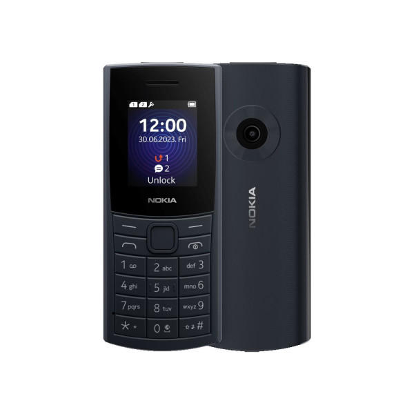 Nokia 110 (2023) Dual SIM Κινητό με Κουμπιά Midnight Blue