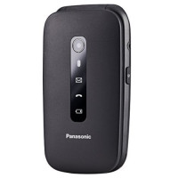 Panasonic KX-TU550 Single SIM Ανθεκτικό Κινητό Μαύρο
