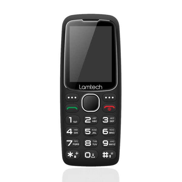 LAMTECH MOBILE PHONE 2.4′ GR DUAL SIM TINY L II WITH DOCK BLACK LAMTECH MOBILE PHONE 2.4′ GR DUAL SIM TINY L II WITH DOCK BLACK