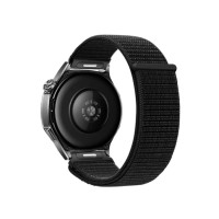 Hoco Watchband WH20 Belle Series Nylon για Samsung Huawei Xiaomi Vivo OPPO κα 20mm Universal Μαύρο