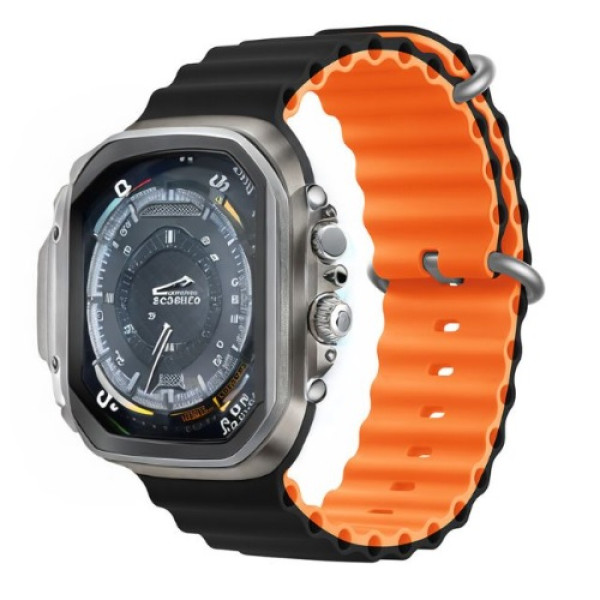 Devia Deluxe Sport6 ​​για Apple Watch 38mm/ 40mm/ 41mm (BRA013979) Black-Orange
