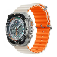 Devia Deluxe Sport6 ​​για Apple Watch 38mm/ 40mm/ 41mm (BRA013982) Starlight-Orange