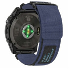Nylon Λουράκι Υφασμάτινο για Garmin 26mm Blue