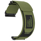 Nylon Λουράκι Υφασμάτινο για Garmin 22mm Green
