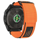 Nylon Λουράκι Υφασμάτινο για Garmin 26mm Orange