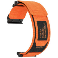 Nylon Λουράκι Υφασμάτινο για Garmin 26mm Orange