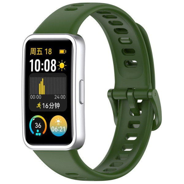 Λουράκι Σιλικόνης για Smartwatch Huawei Band 8/9 Green
