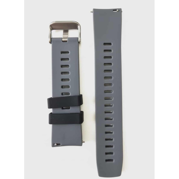 Λουράκι Σιλικόνης 22mm Gray