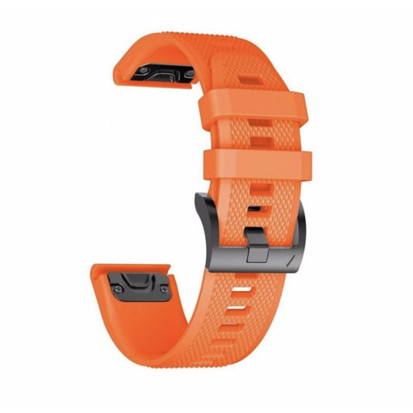 Λουράκι Σιλικόνης Για Garmin Fenix 6 / 6 Pro / 7 Πορτοκαλί Λουράκι Σιλικόνης Για Garmin Fenix 6 / 6 Pro / 7 Πορτοκαλί