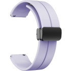 Λουράκι Σιλικόνης - Magnetic Watch Band 22mm Lila