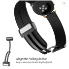 Λουράκι Σιλικόνης - Magnetic Watch Band 20mm Black