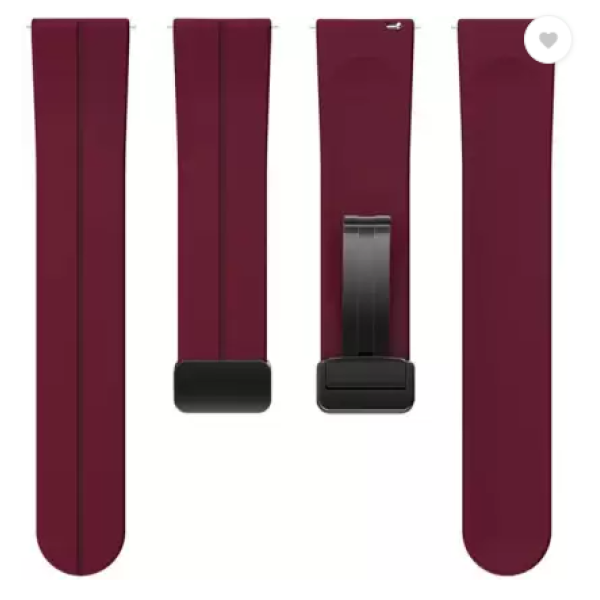 Λουράκι Σιλικόνης - Magnetic Watch Band 22mm Dark Purple