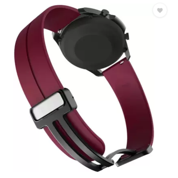 Λουράκι Σιλικόνης - Magnetic Watch Band 20mm Dark Purple