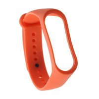 Λουράκι Σιλικόνης Xiaomi Mi Band 3 / 4 Orange