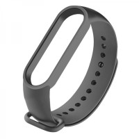 Λουράκι Σιλικόνης Xiaomi Mi Band 3 / 4 Gray 