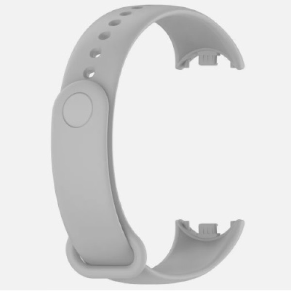 Λουράκι Σιλικόνης για Xiaomi Mi Band 8 Gray