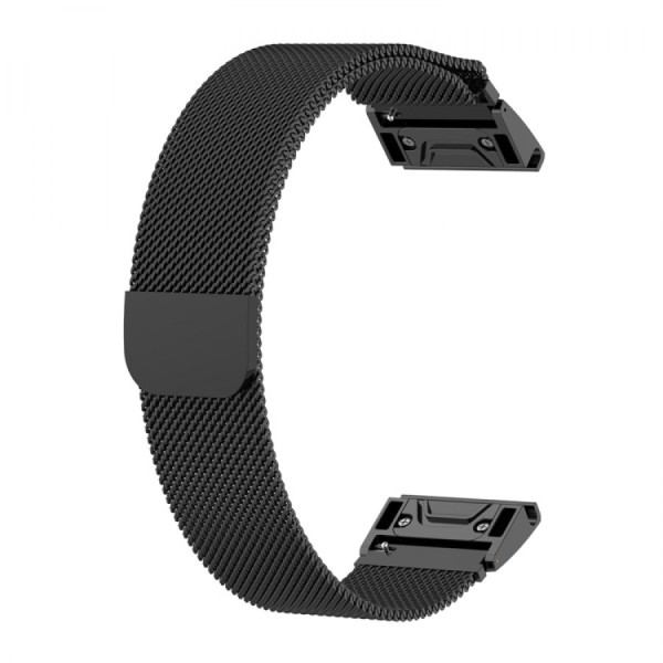 Λουράκι Milanese Stainless Steel Για Garmin Fenix 6x / 6x pro / 7x Black