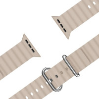 Apple Watch Ocean Loop Strap 42 / 44 / 45 / 49 mm Beige