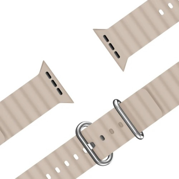 Apple Watch Ocean Loop Strap 42 / 44 / 45 / 49 mm Beige
