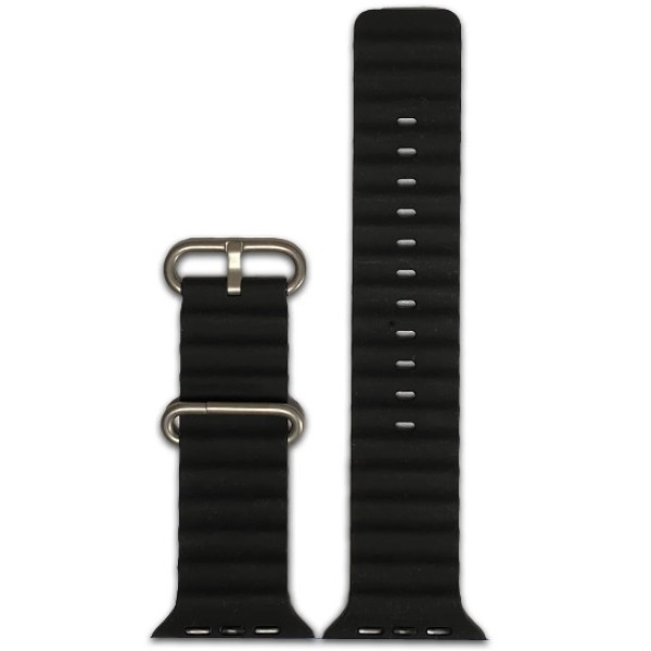 Apple Watch Ocean Loop Strap 42 / 44 / 45 / 49 mm Black
