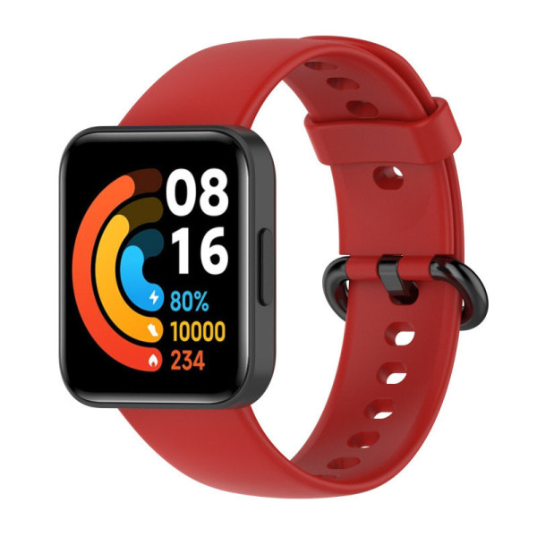 Λουράκι Σιλικόνης Για Xiaomi Redmi Watch 2 Lite Red