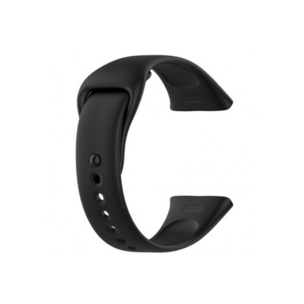 Λουράκι Σιλικόνης Για Xiaomi Redmi Watch 3/Mi Watch Lite 3 Μαύρο