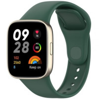 Λουράκι Σιλικόνης Για Xiaomi Redmi Watch 3/Mi Watch Lite 3 Green
