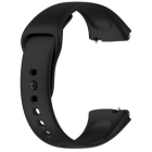 Λουράκι Σιλικόνης Για Xiaomi Redmi Watch 3 Active Black Λουράκι Σιλικόνης Για Xiaomi Redmi Watch 3 Active Black