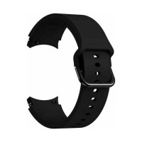 Λουράκι Σιλικόνης Για Samsung Watch 4 Μαύρο