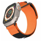Nylon Λουράκι Υφασμάτινο για Apple Watch 42/44/45/49mm Orange