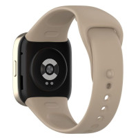 Λουράκι Σιλικόνης Για Xiaomi Redmi Watch 3/Mi Watch Lite 3 Beige