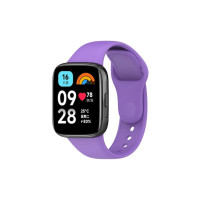 Λουράκι Σιλικόνης Για Xiaomi Redmi Watch 3/Mi Watch Lite 3 Purple