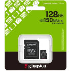 Kingston Micro SD Adapter 128GB 150 MB/s Canvas Select +SD Adapter