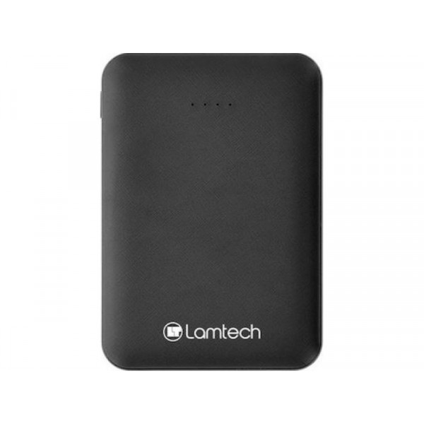 LAMTECH ULTRA SLIM POWERBANK 5000mAh Μαύρο